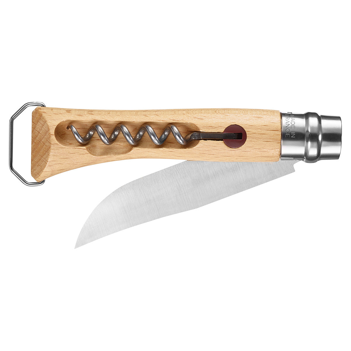 Corkscrew & Bottle Opener Knife