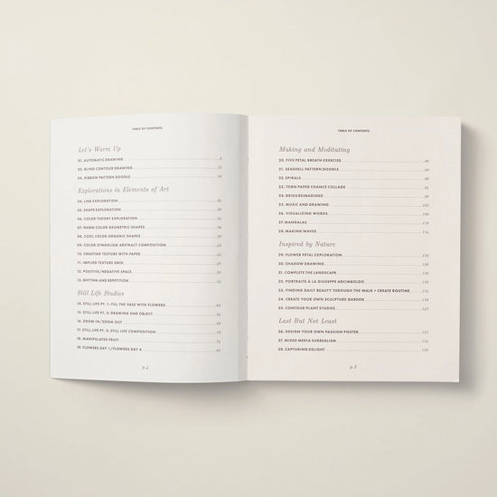 The Guided Sketchbook