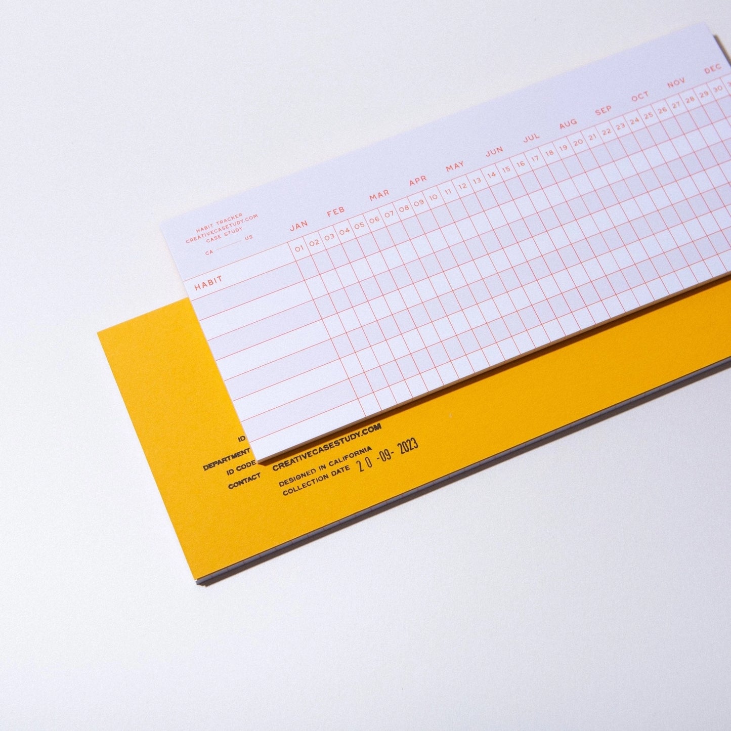 Habit Tracker Notepad