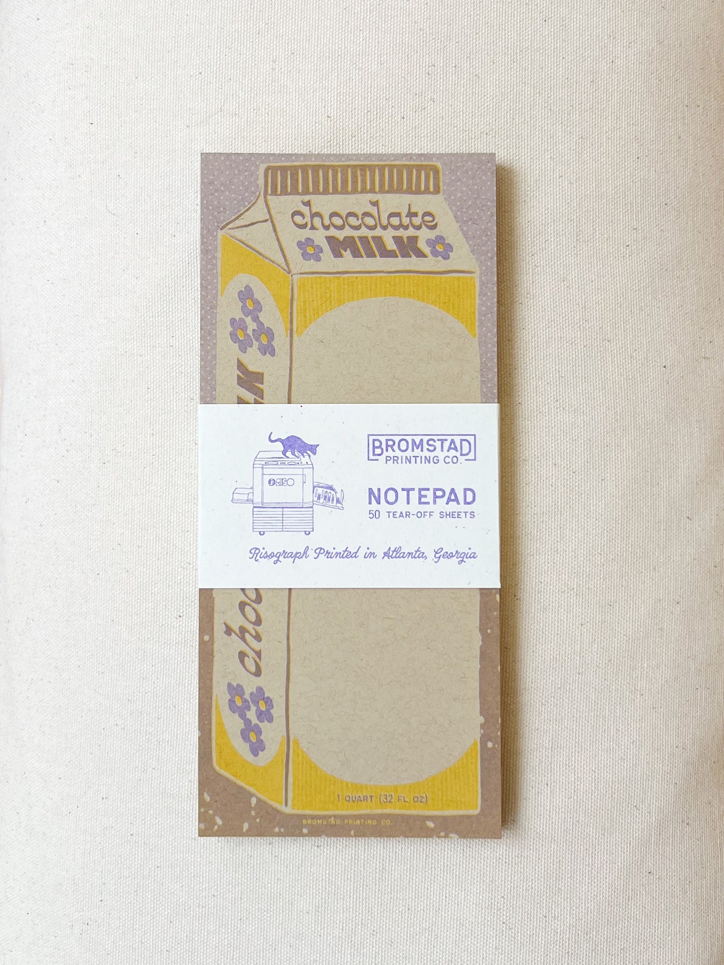 Chocolate Milk Notepad