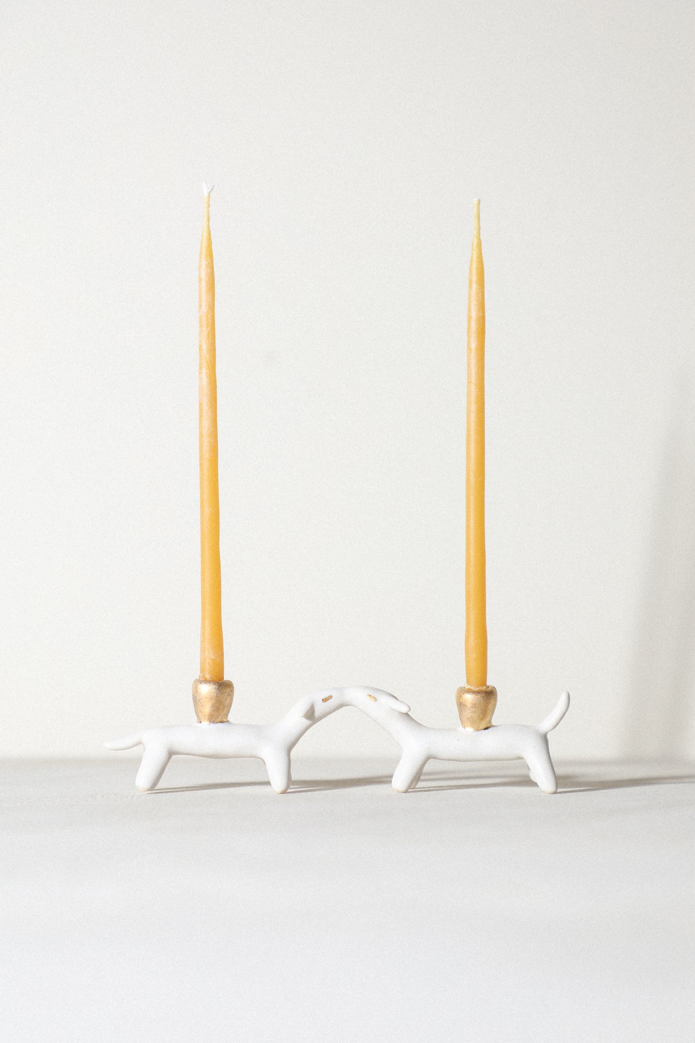 Woody & Yuzu - Kissing Critters Candle Holder
