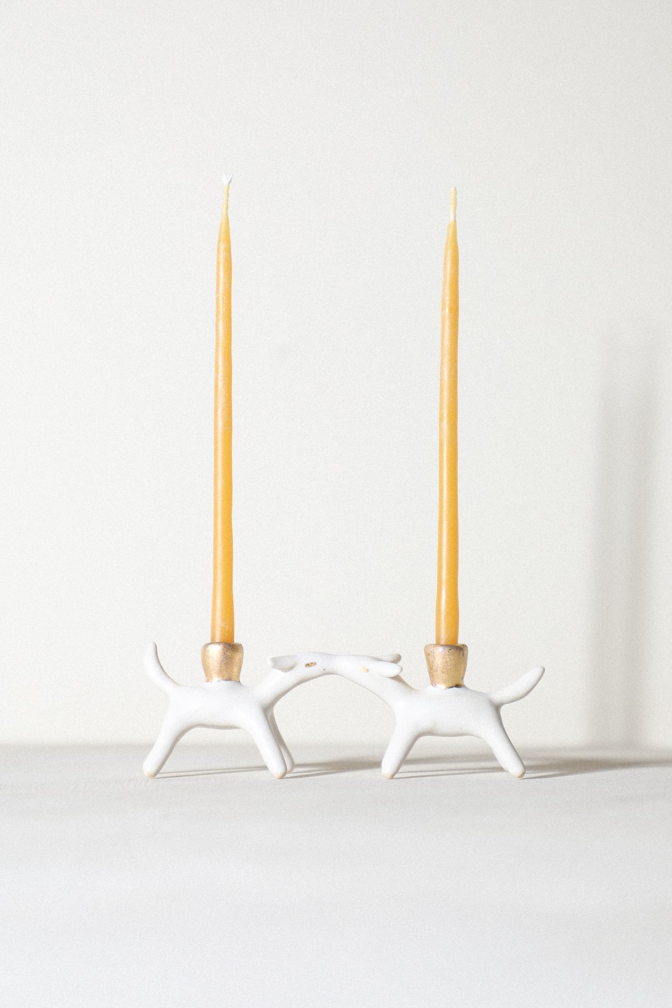 Spot & Shelby - Kissing Critters Candle Holder