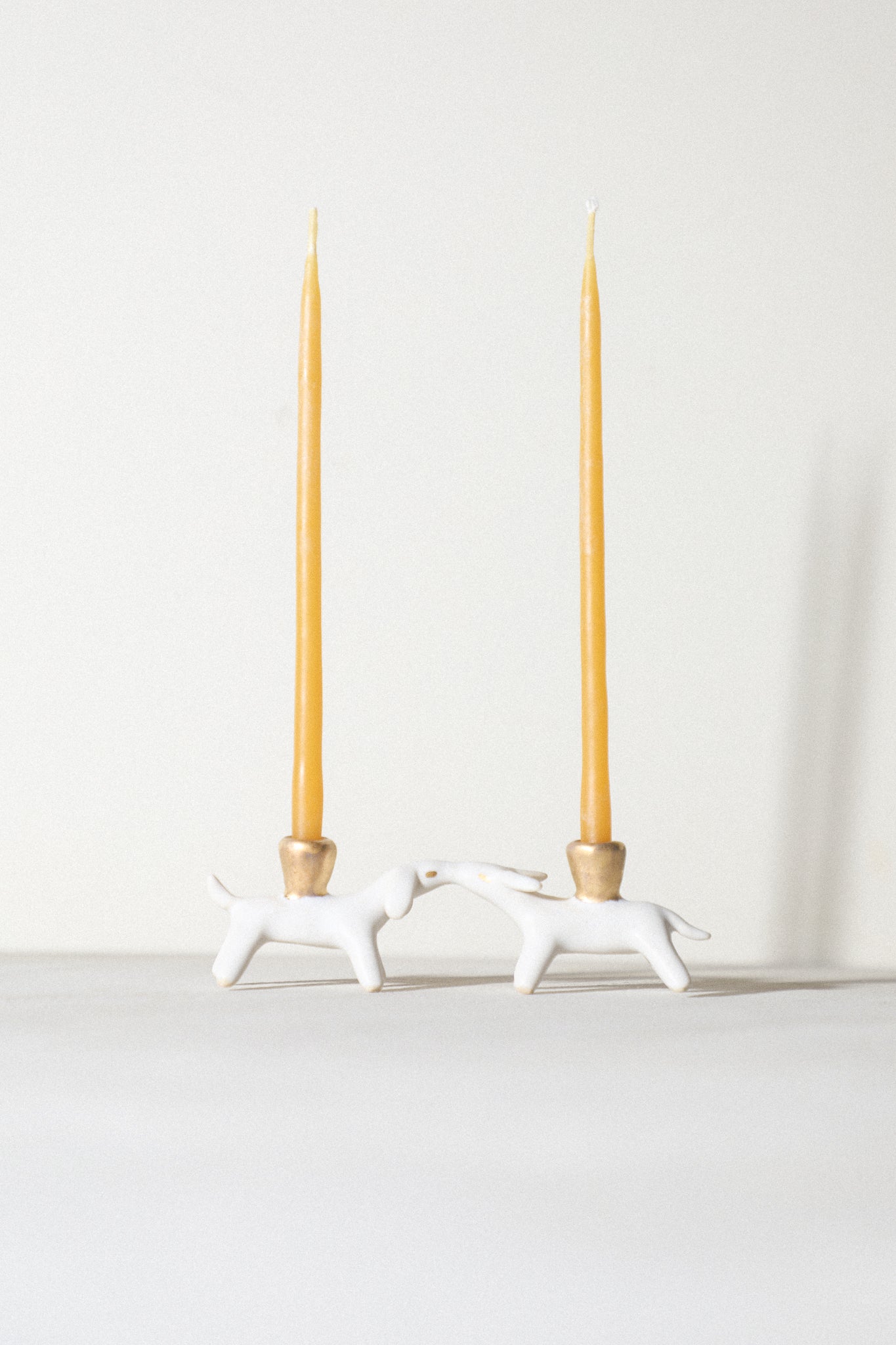 Andy & Amy - Kissing Critters Candle Holder