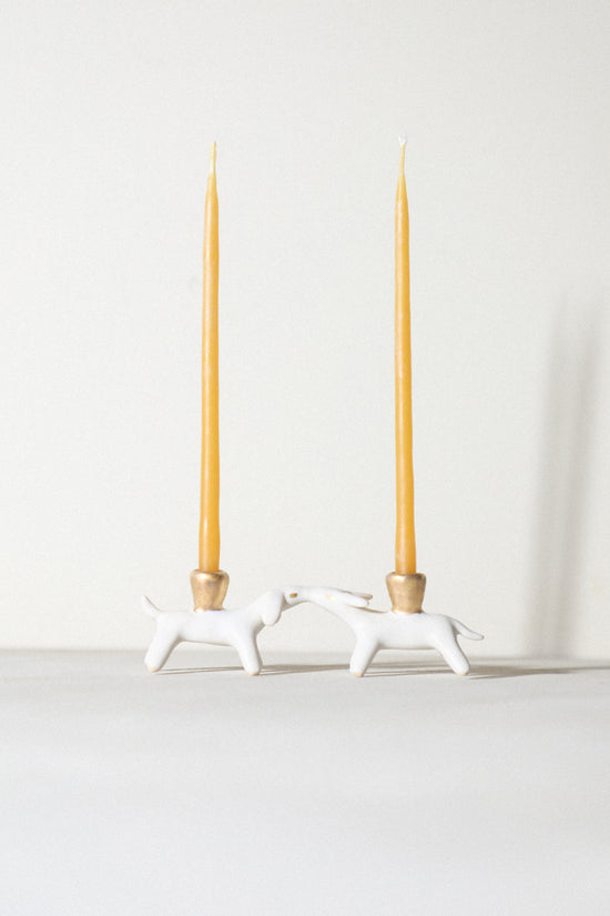 Andy & Amy - Kissing Critters Candle Holder