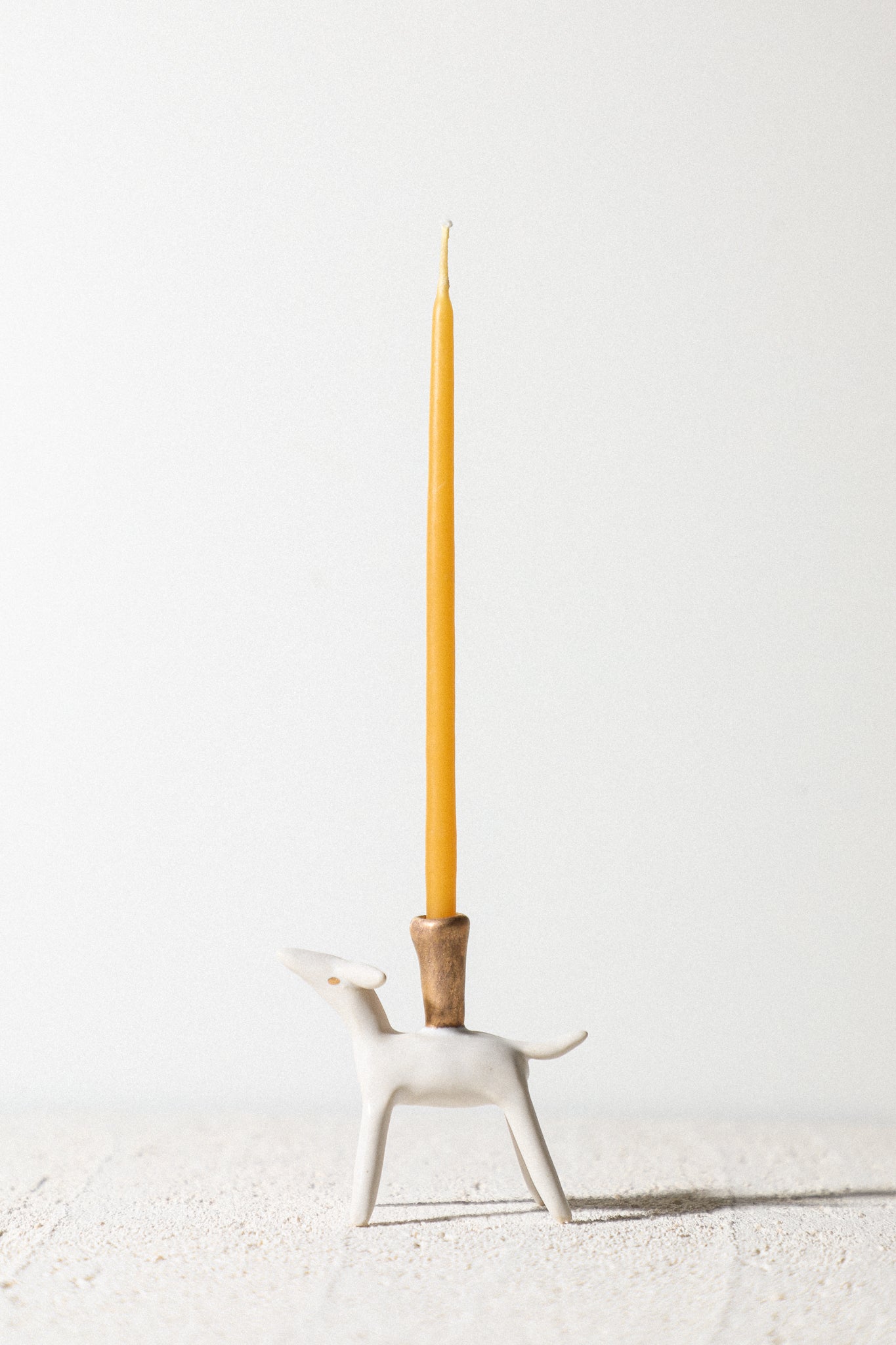 Peach - Animal Candle Holder