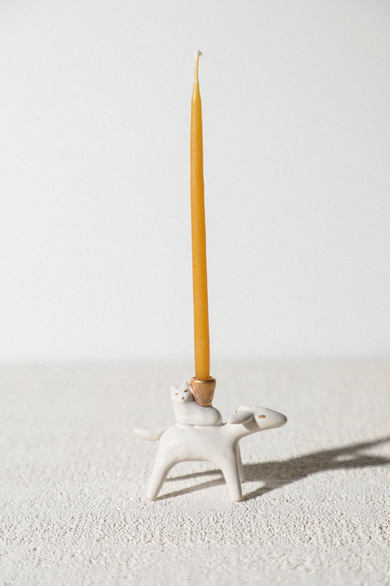 Rose & Geranium - Animal Candle Holder
