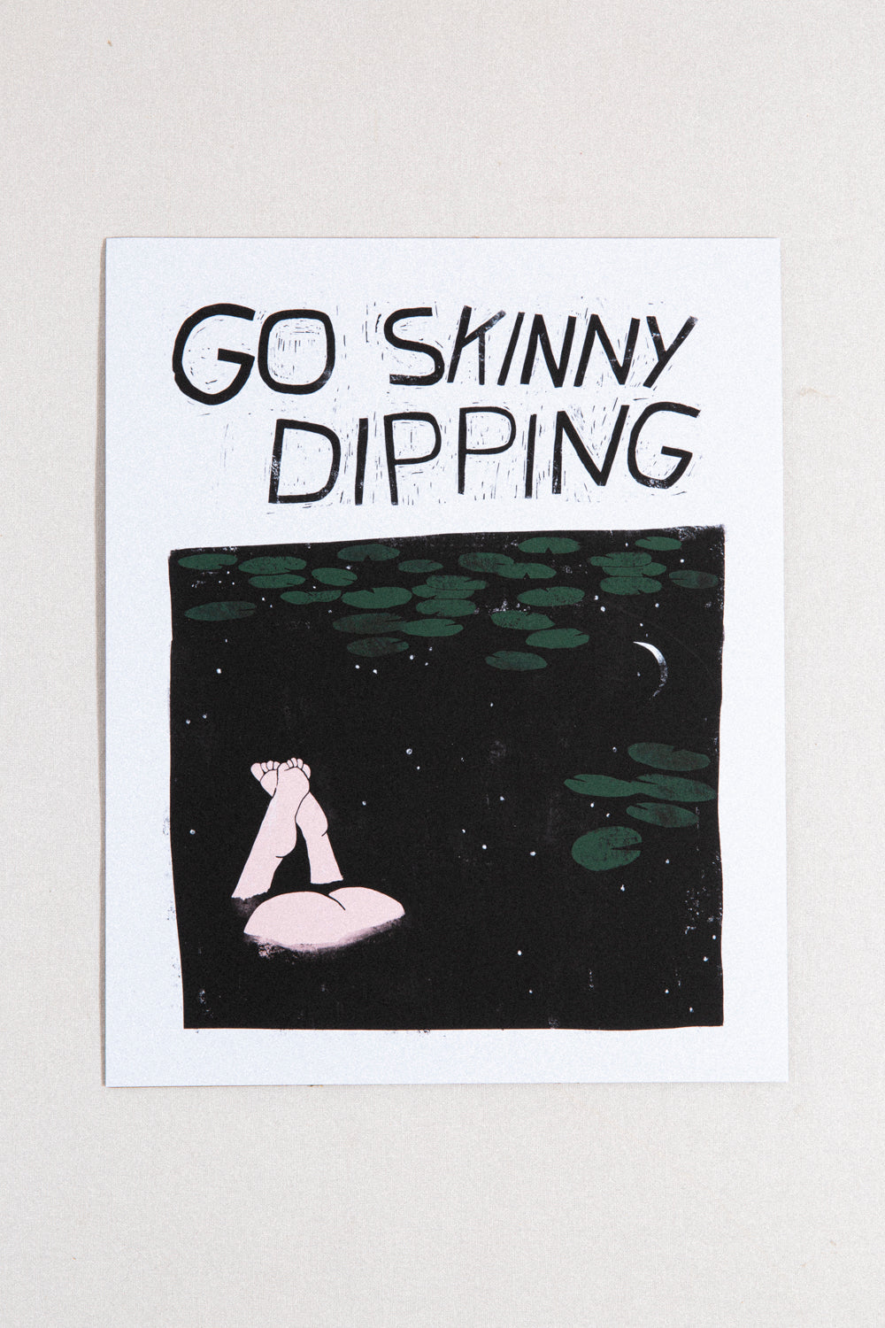 Go Skinny Dipping Print
