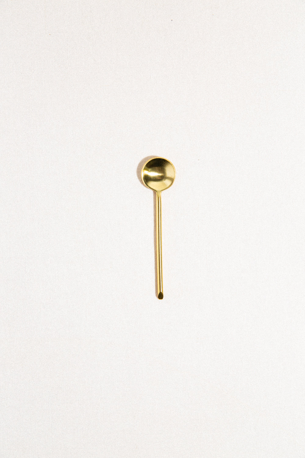 Brass Salt Spoon