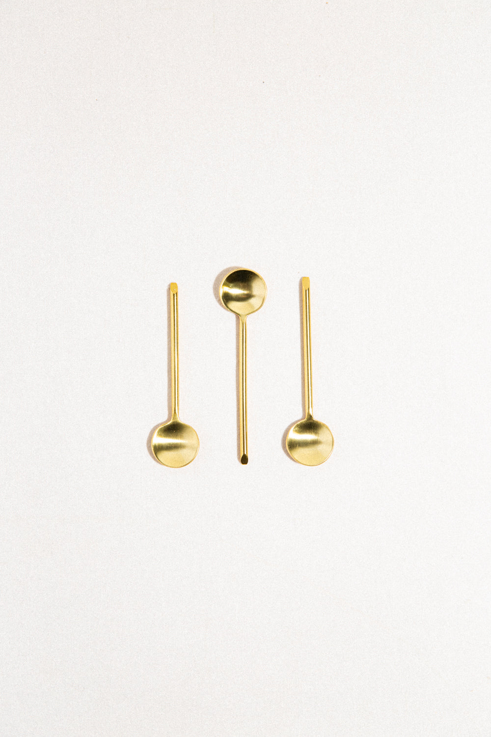 Brass Salt Spoon