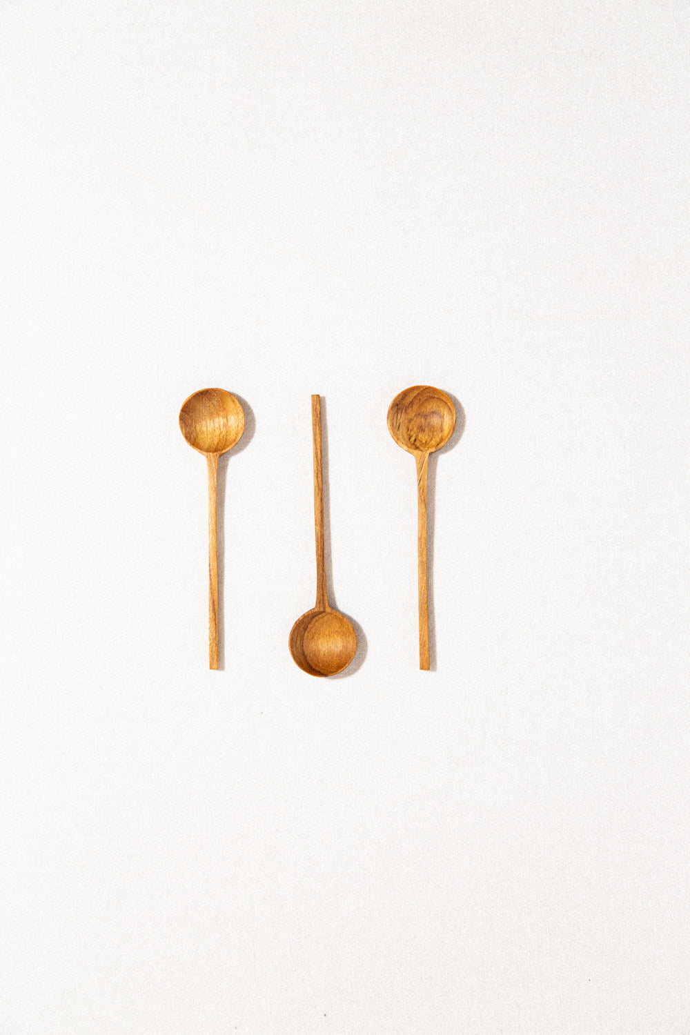 Teak Salt Spoon