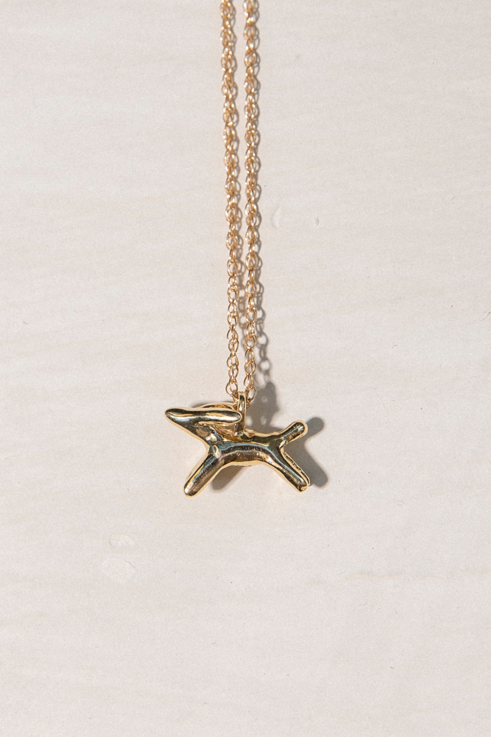 Beatrix Necklace - Solid 14K Gold