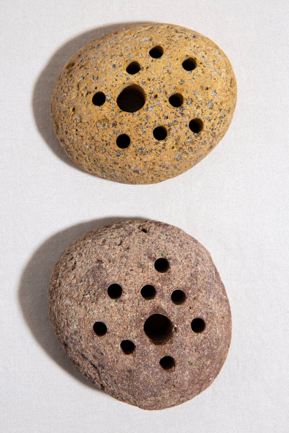 Stone Floral Frog