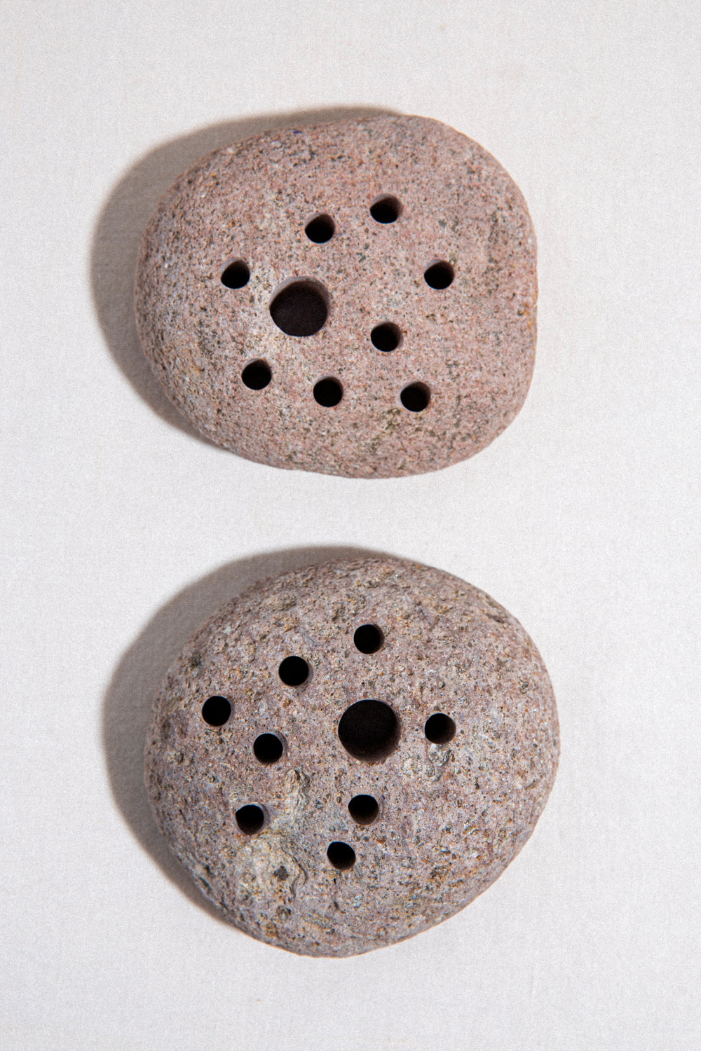 Stone Floral Frog