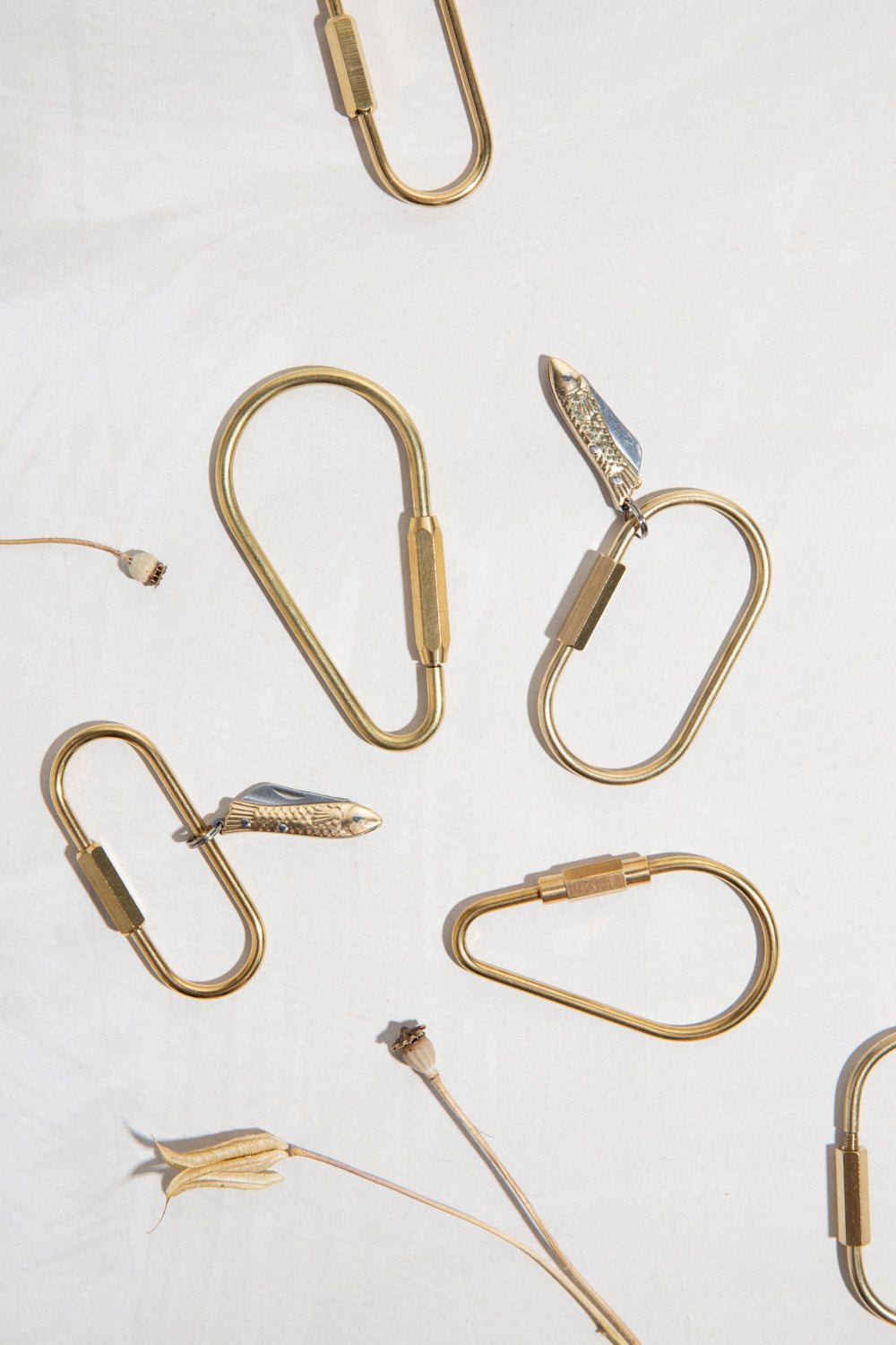 Brass Key Ring – Earthen Brass Key Ring – Earthen