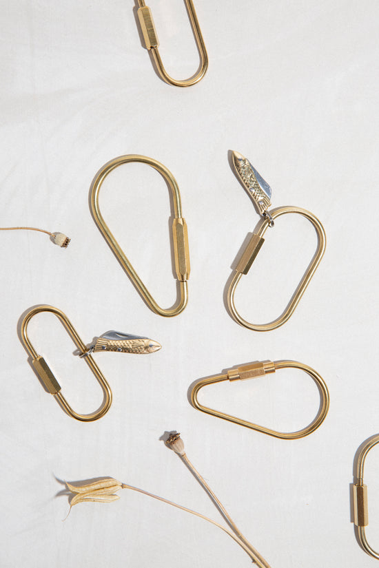 Brass Key Ring – Earthen