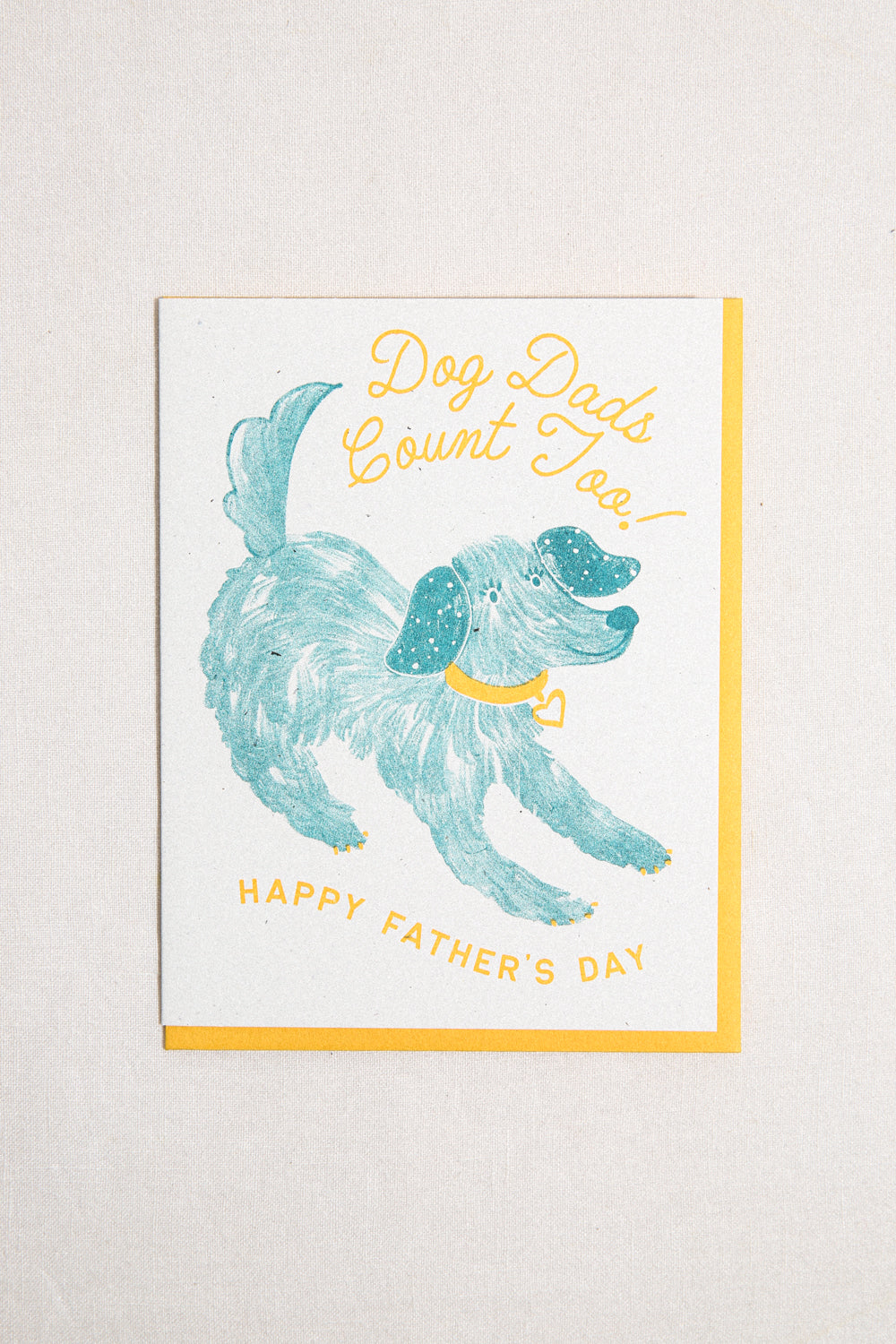 Dog Dad Greeting Card