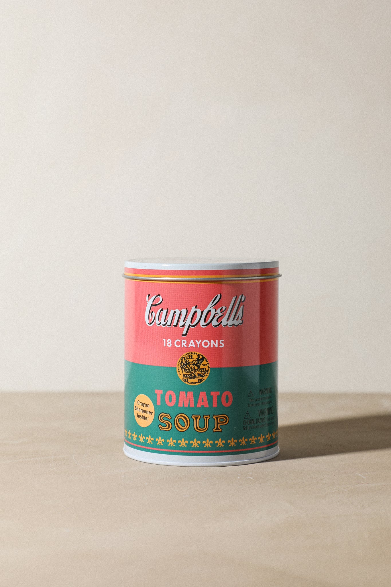 Andy Warhol Soup Can Crayons