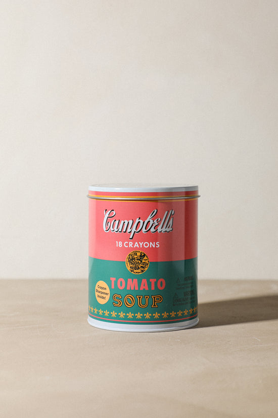 Andy Warhol Soup Can Crayons