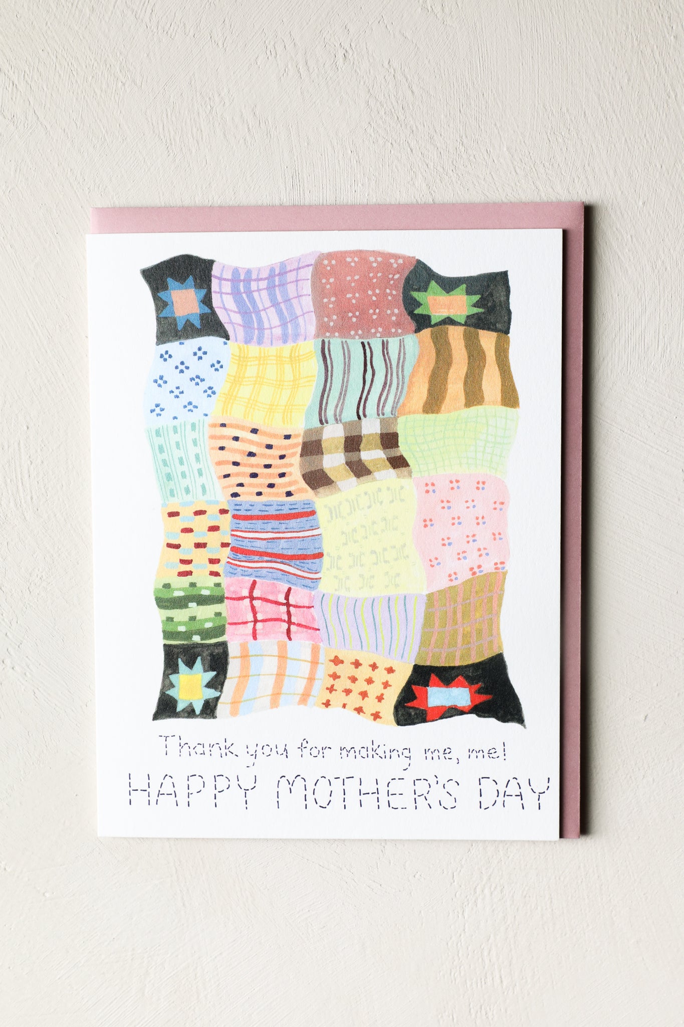 Mother's Day Quilt Greeting Card