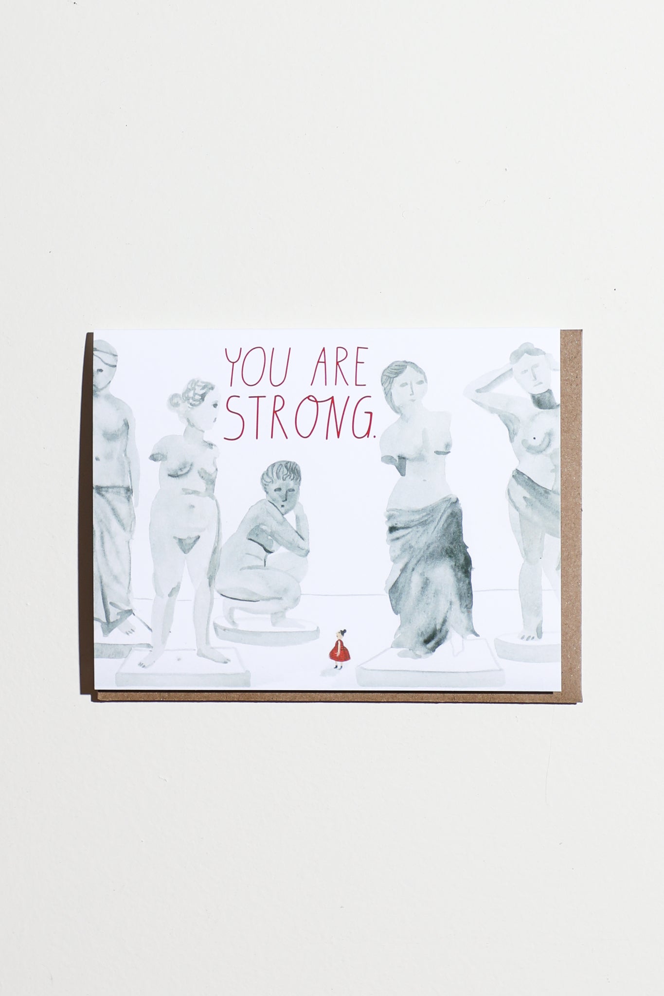 You Are Strong Greeting Card