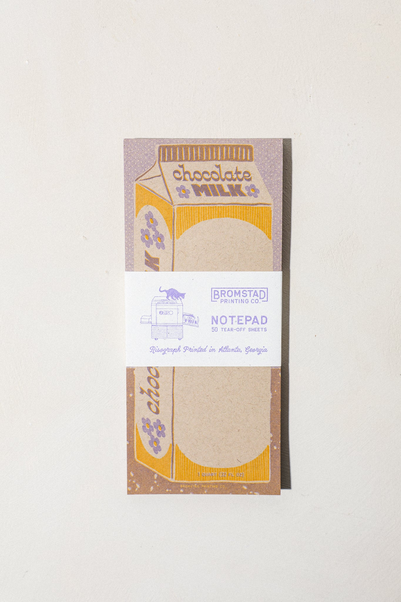 Chocolate Milk Notepad