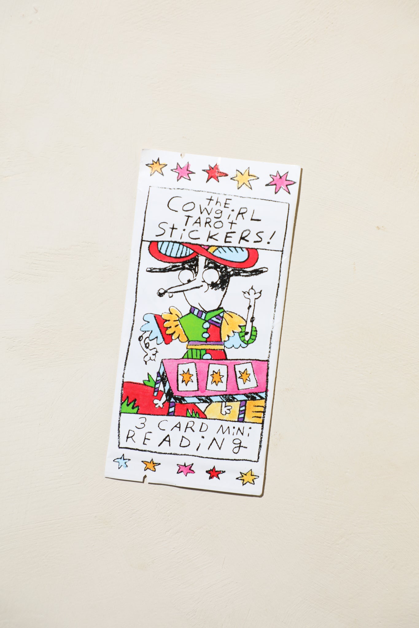 Cowgirl Tarot Sticker Pack