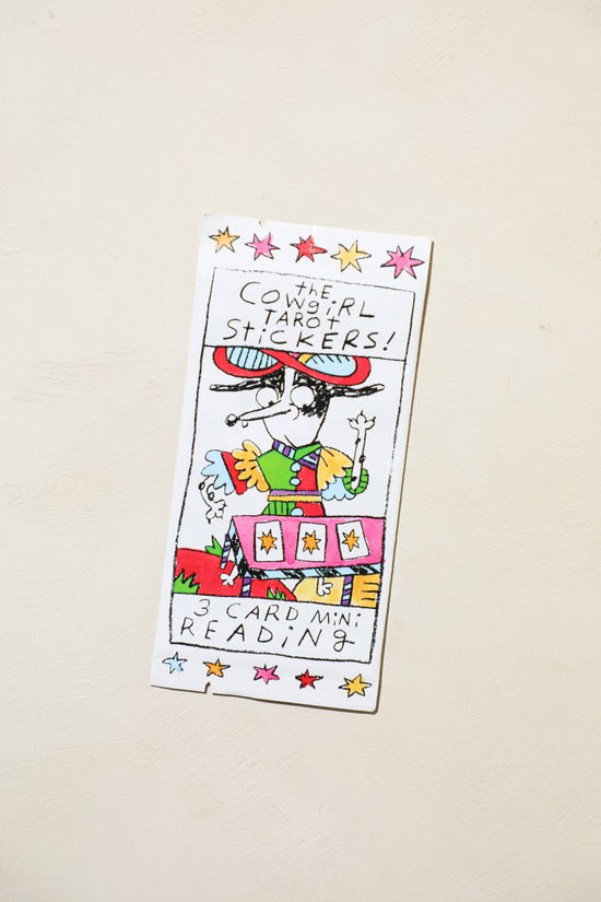 Cowgirl Tarot Sticker Pack