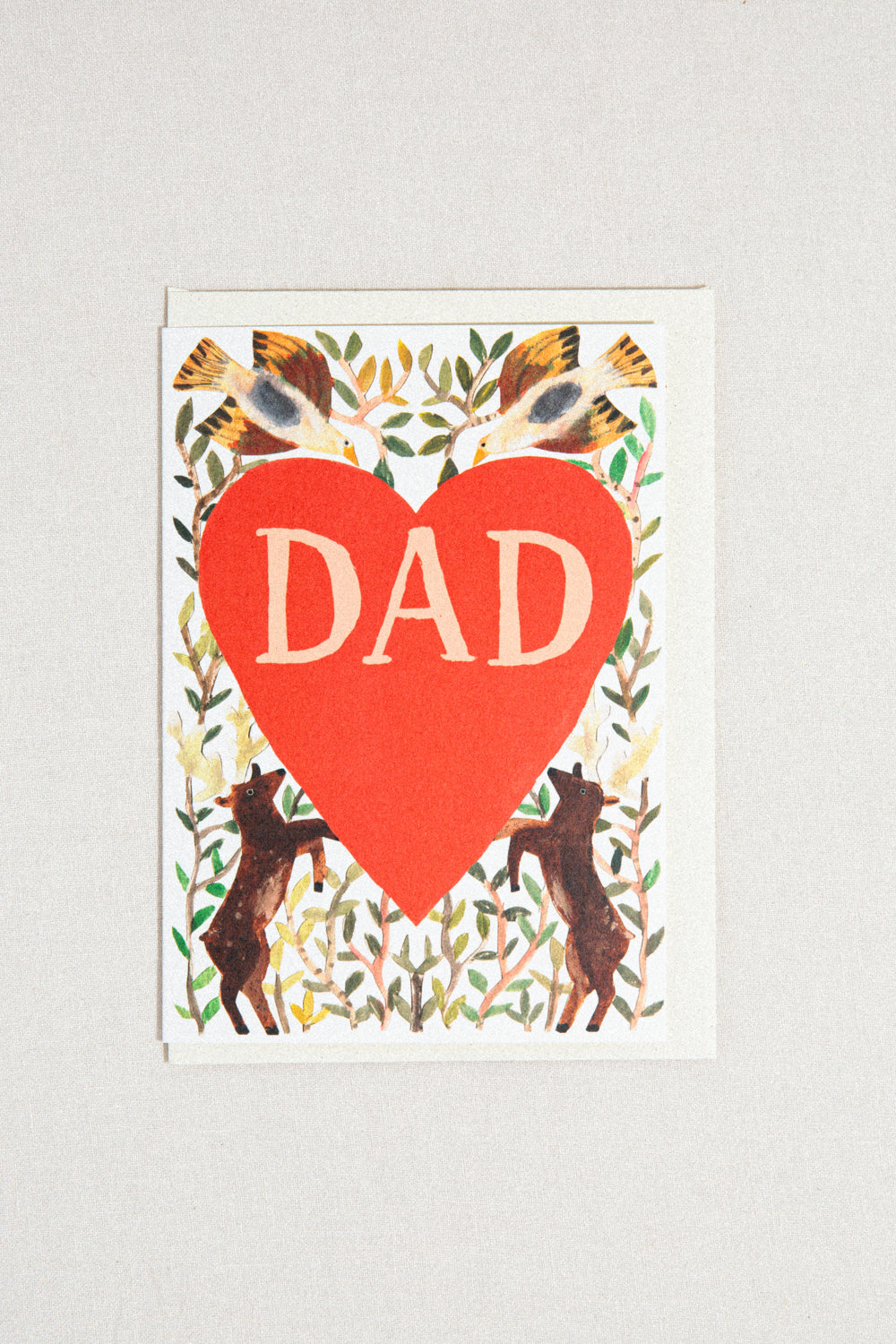 Dad Heart Greeting Card