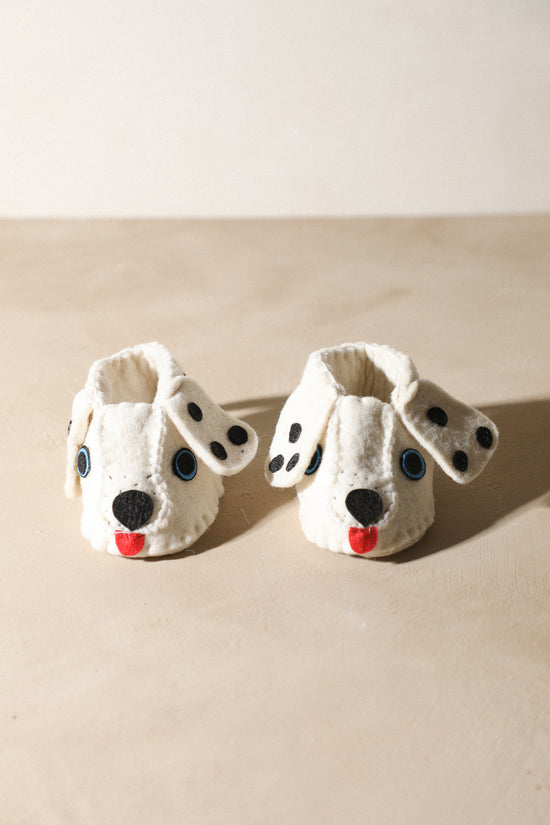 Dalmatian Baby Booties