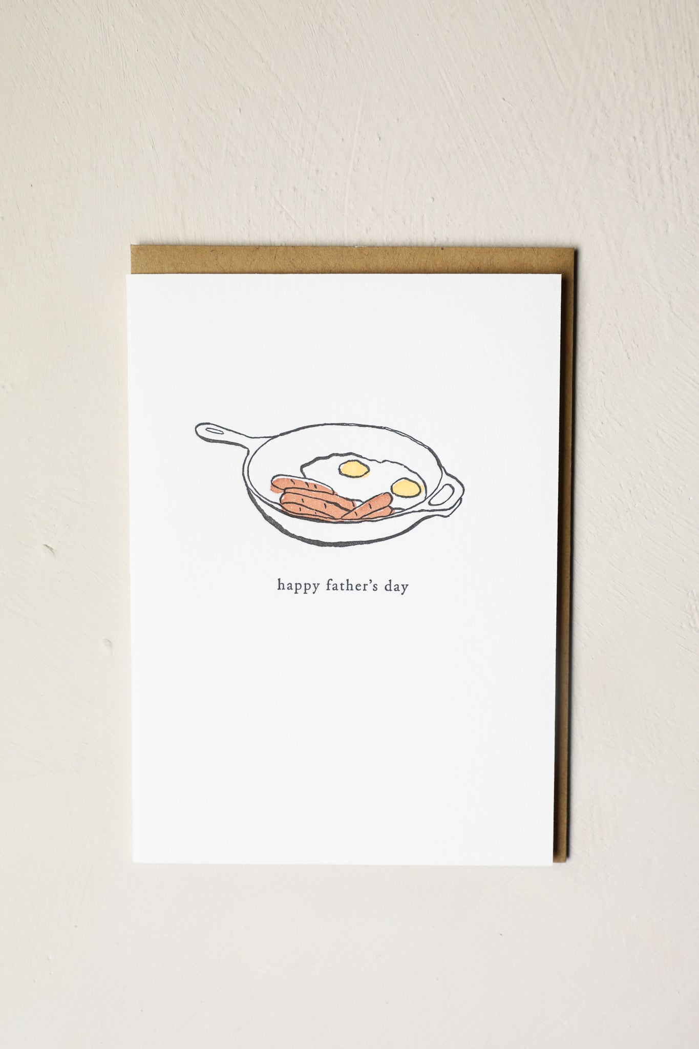 Father's Day Skillet Card