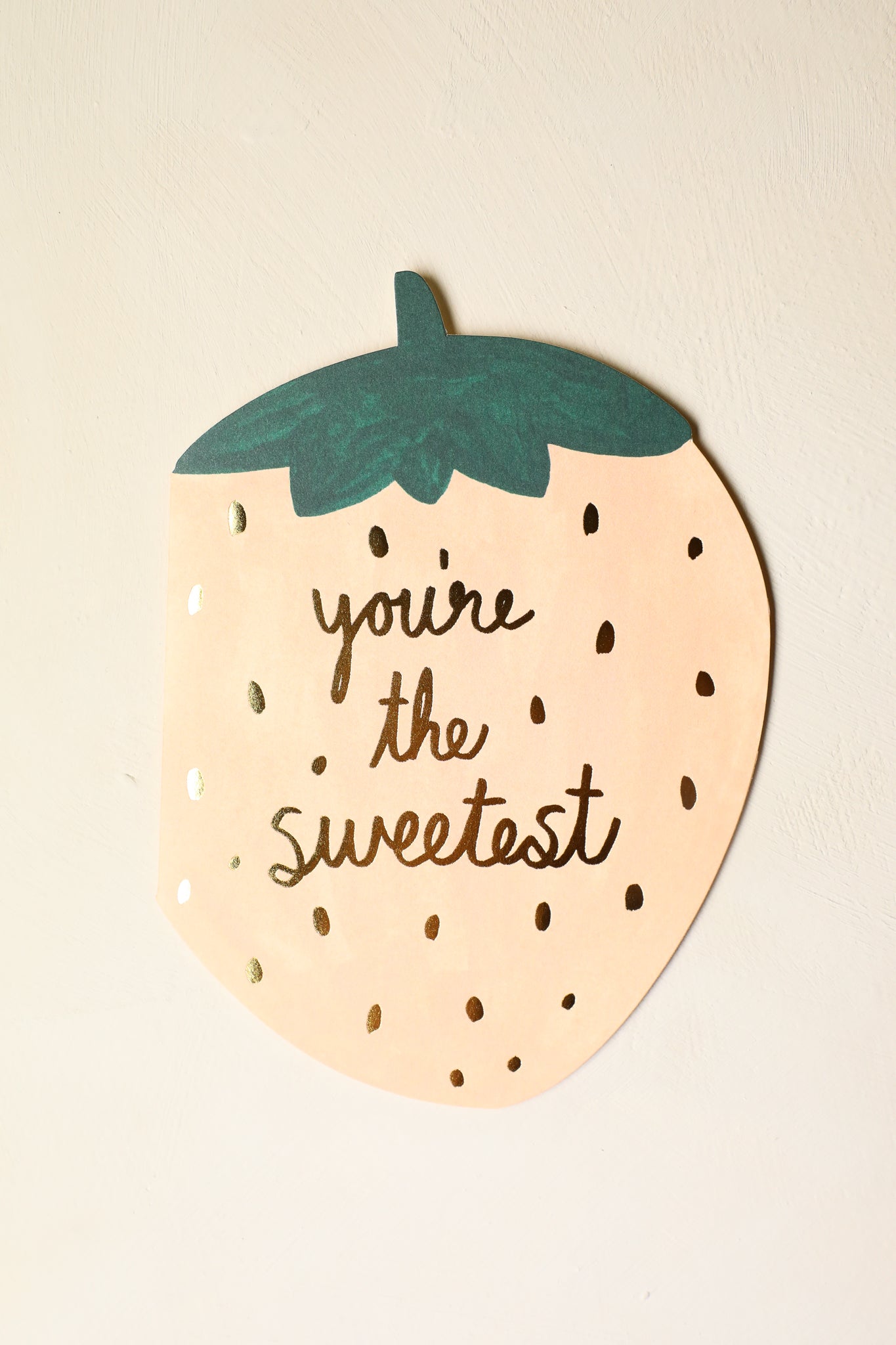 Load image into Gallery viewer, Sweetest Strawberry Greeting Card
