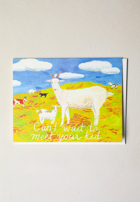 Can't Wait to Meet Your Kid Greeting Card