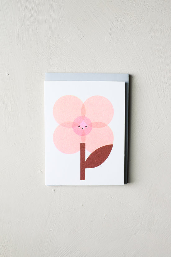 Cherry Blossom Mini Greeting Card