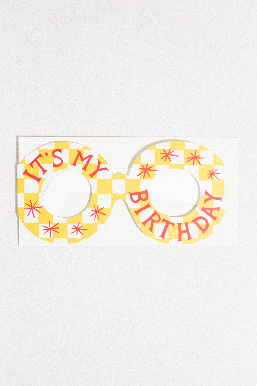 Birthday Glasses Greeting Card
