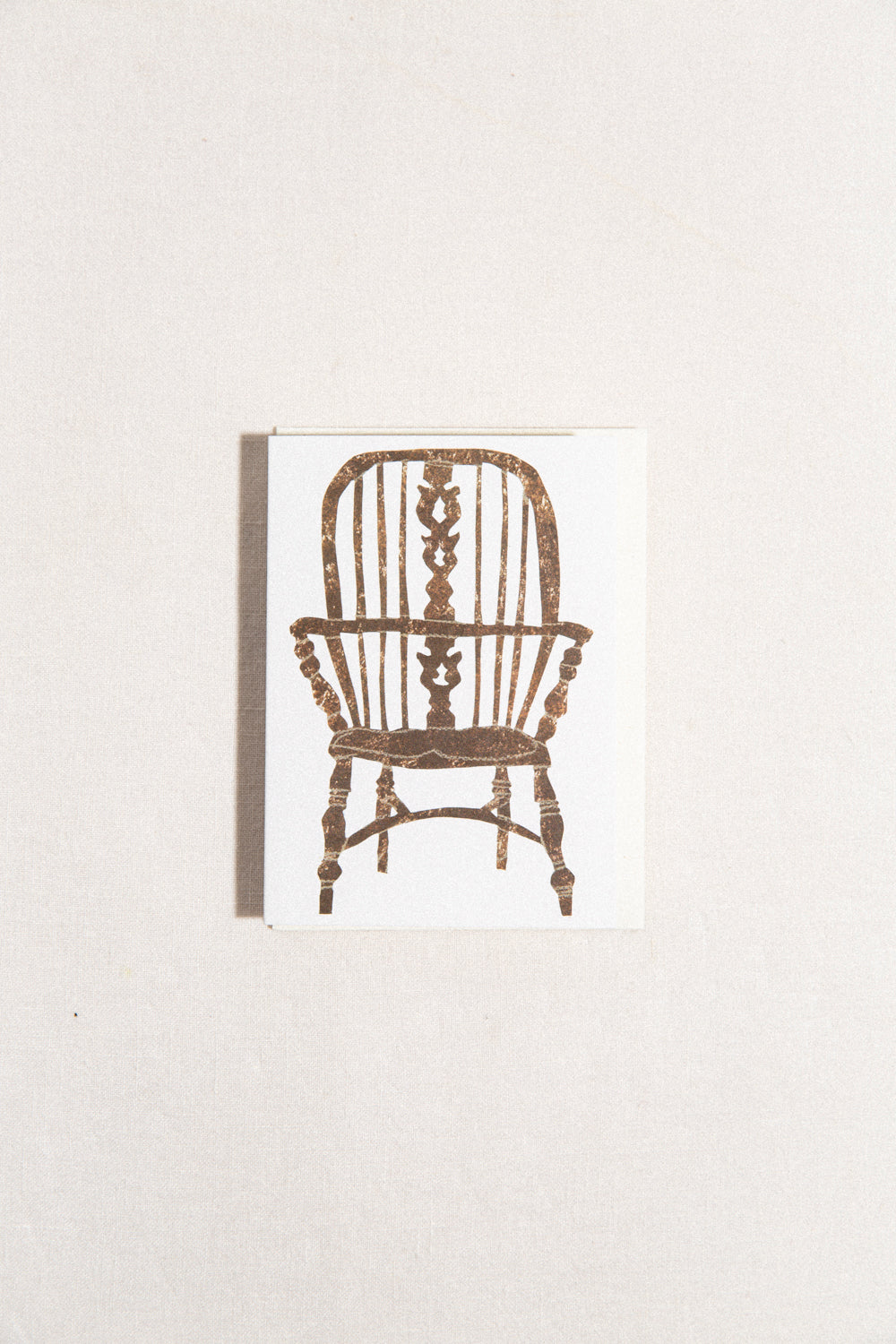 Chairs Concertina Greeting Card