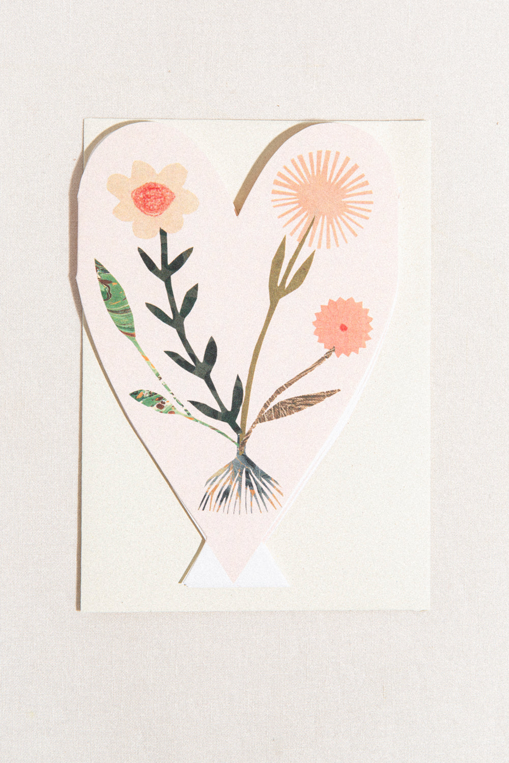 Hearts Concertina Greeting Card