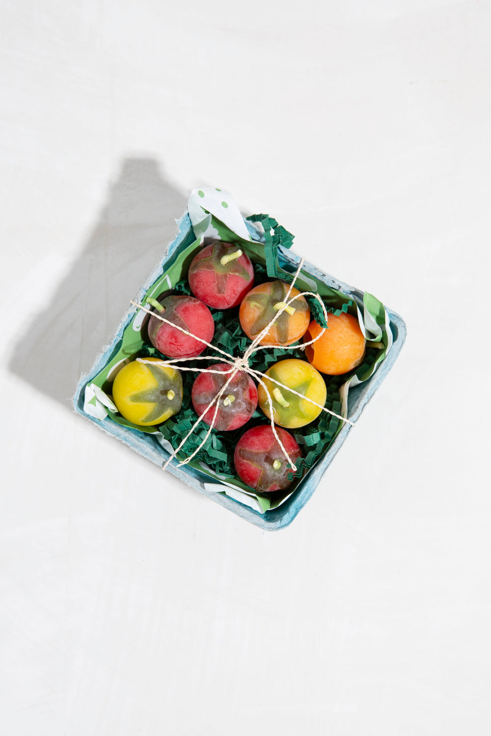 Cherry Tomato Beeswax Candles