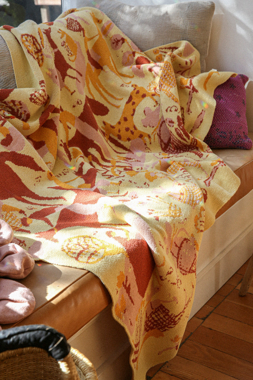Basket Weavers Spice Blanket