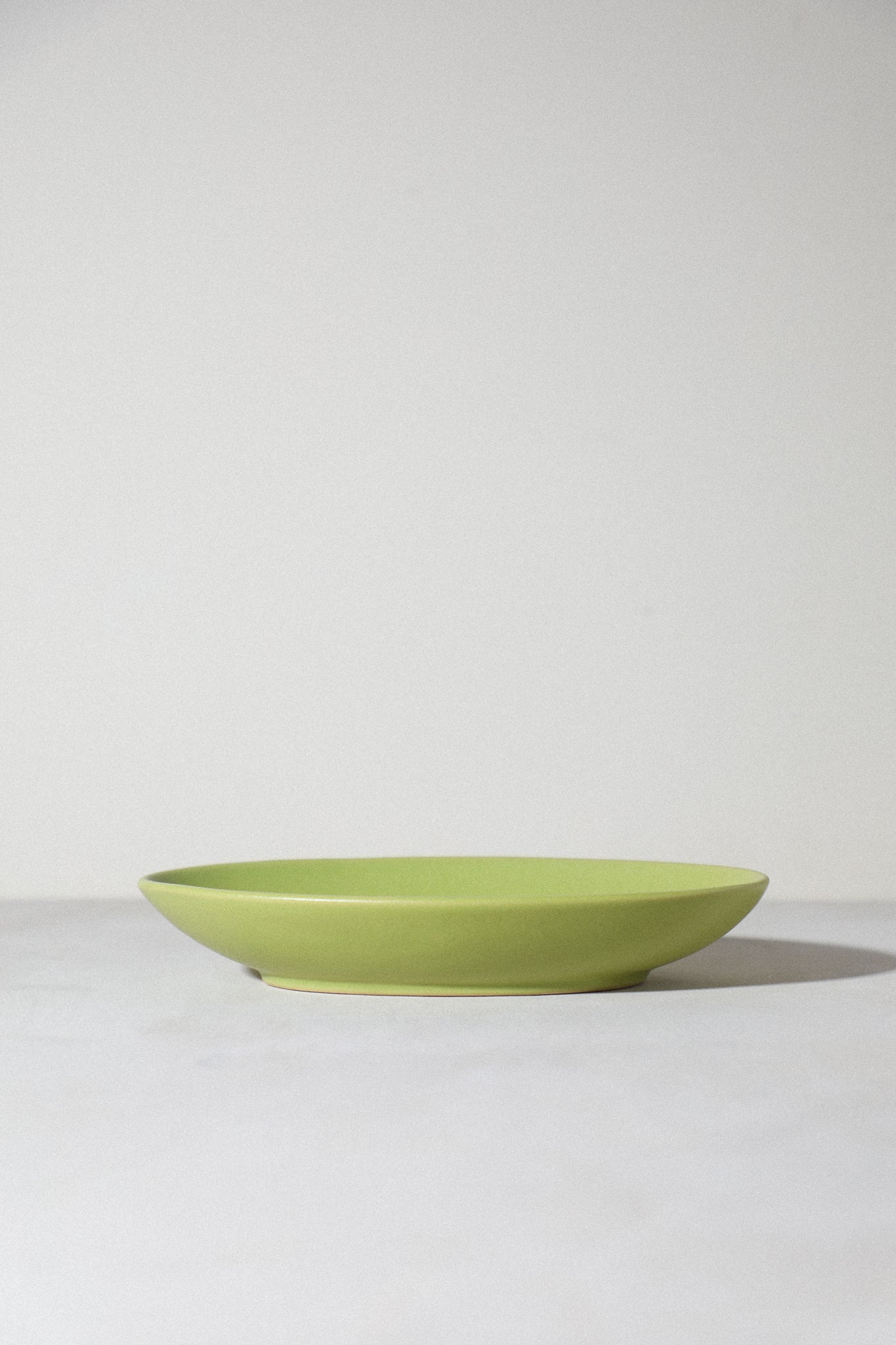 Oval Bowl / Honeydew