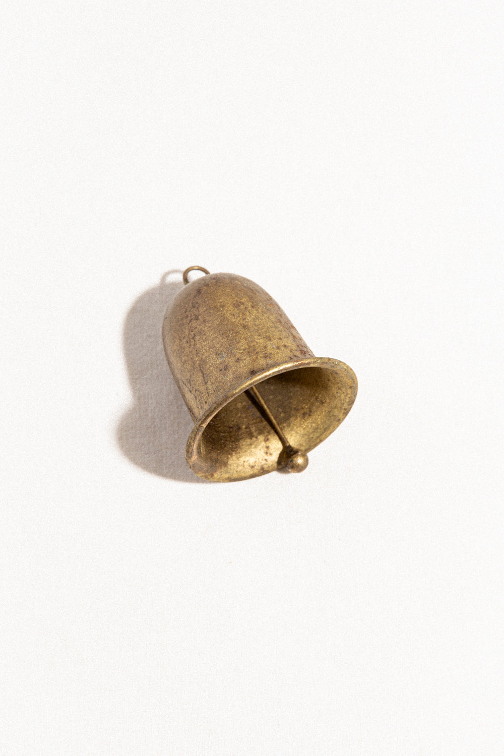 Vintage Enameled Gold Bell