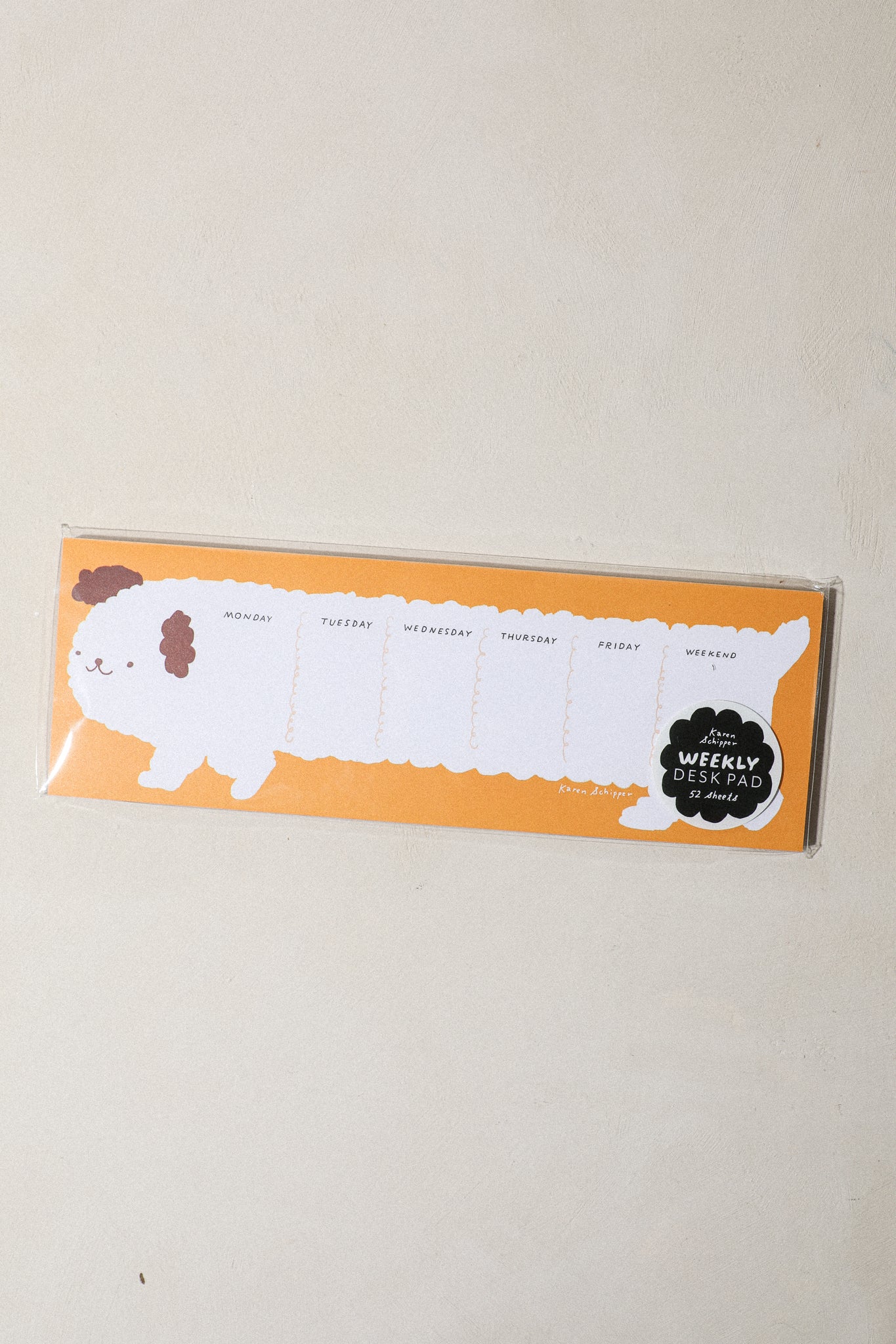 Dog Weekly Planner Pad