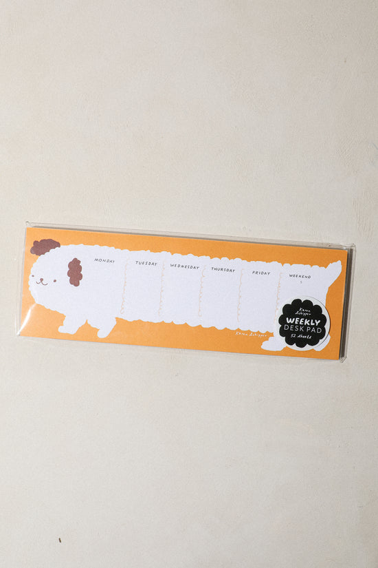 Dog Weekly Planner Pad