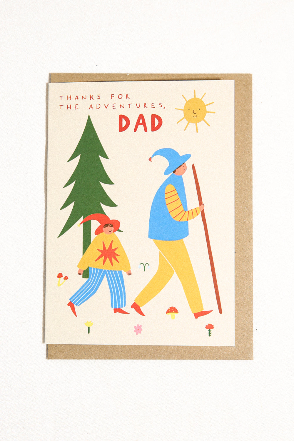 Adventure Dad Greeting Card
