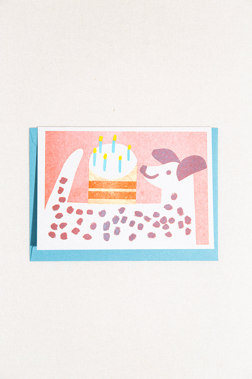 Spotty Birthday Greeting Card