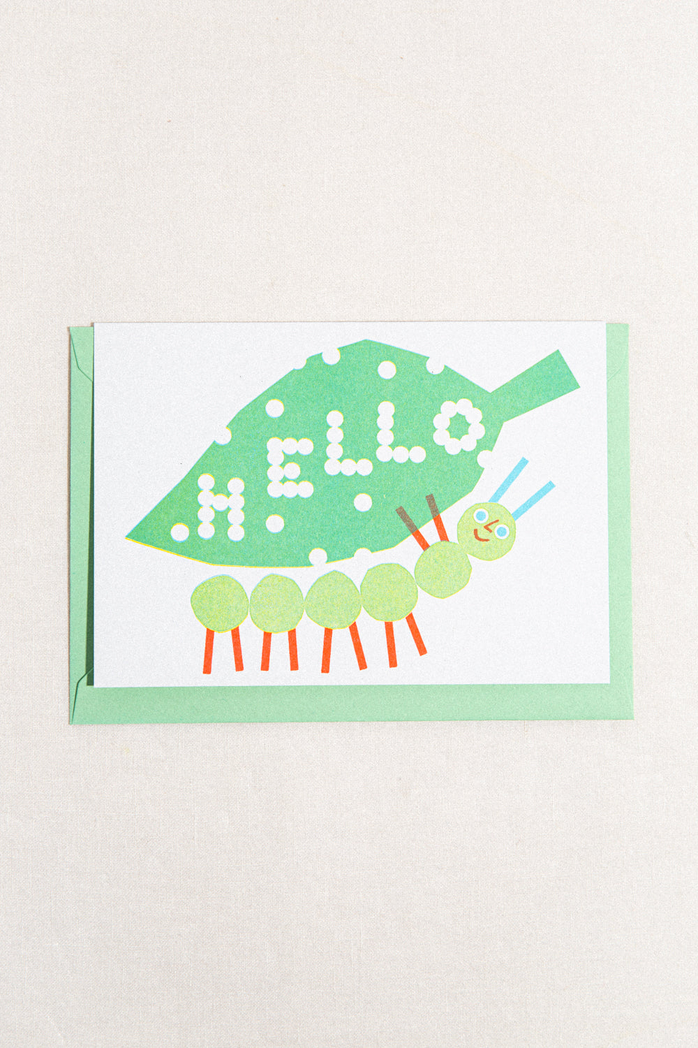 Hello Bug Greeting Card