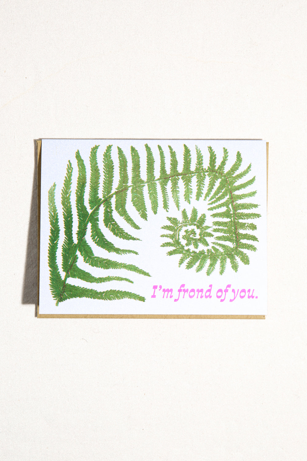 Frond of You Greeting Card