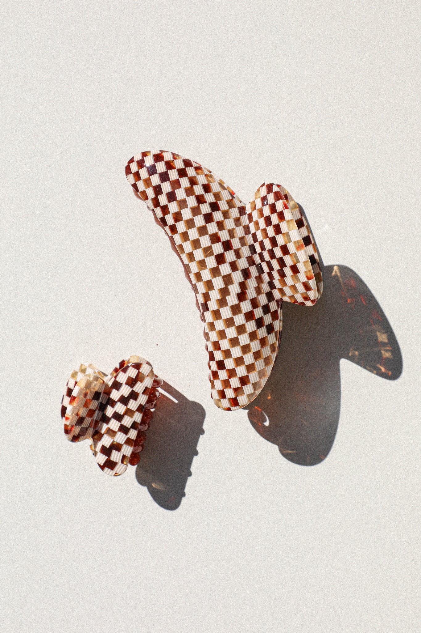 【ADANOLA】Tortoise Hair Clip Tortoise Hair Clip - Brown