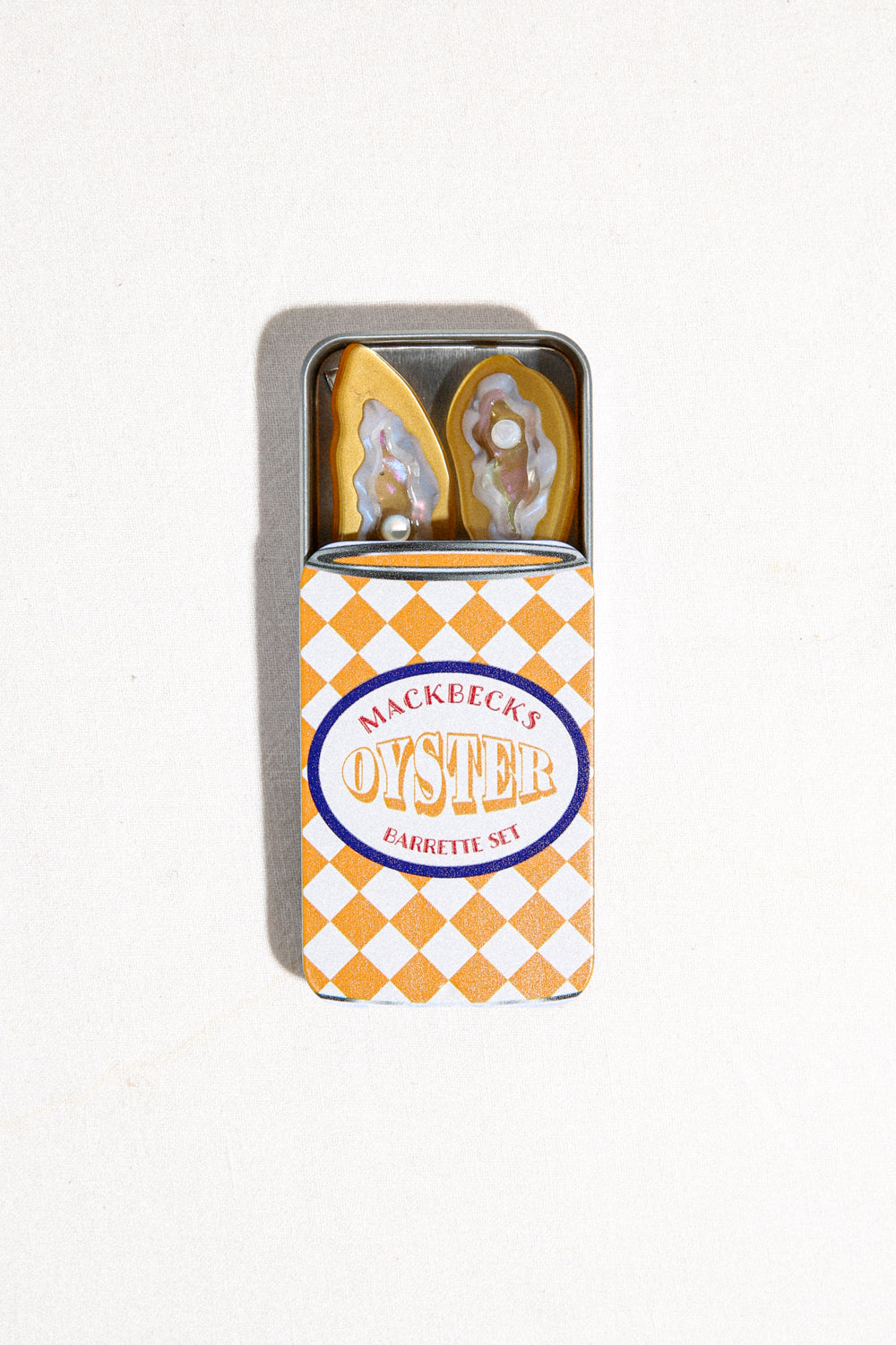 Oyster Barrette Set