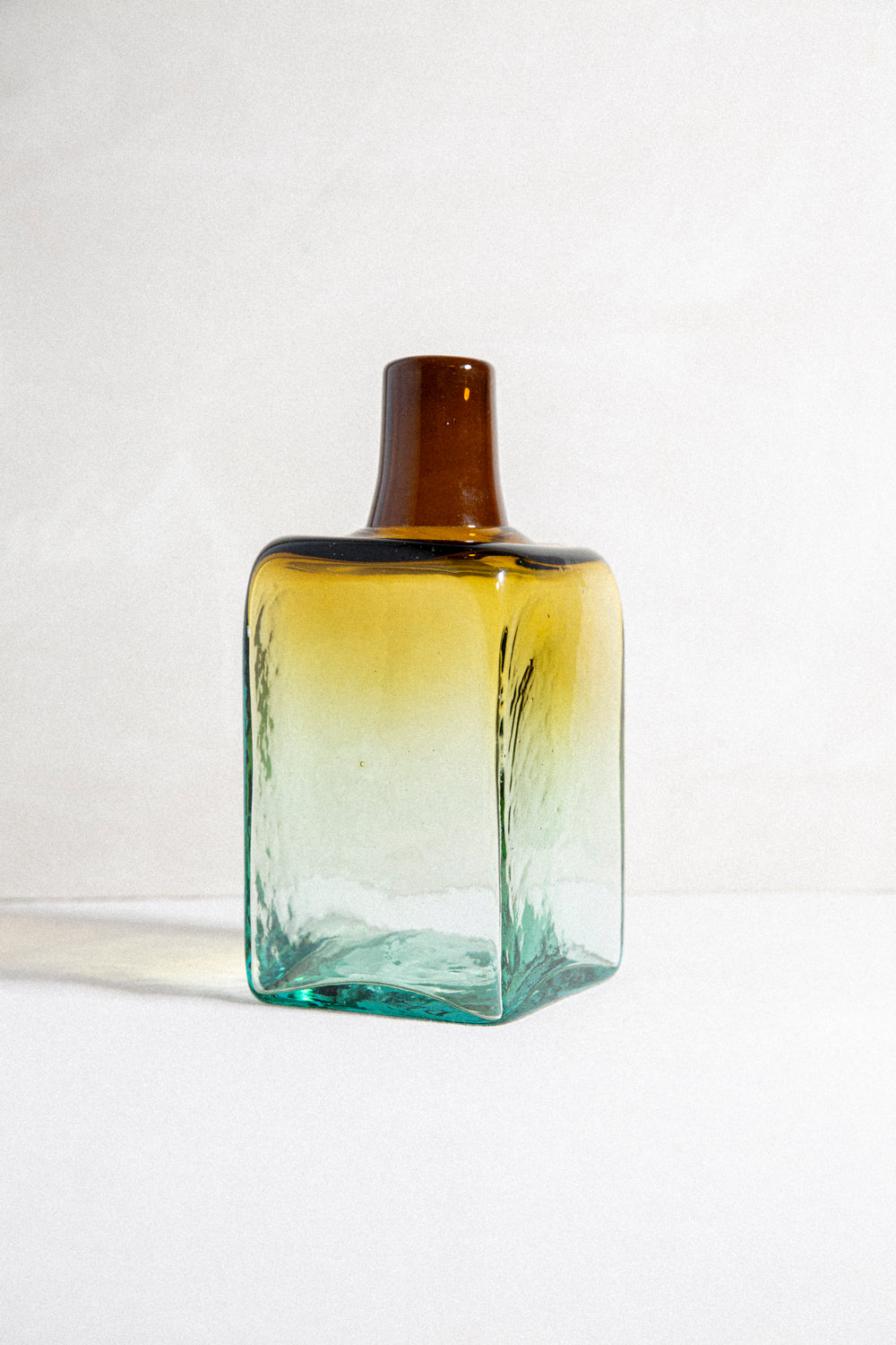 Sunflower Handblown Carafe