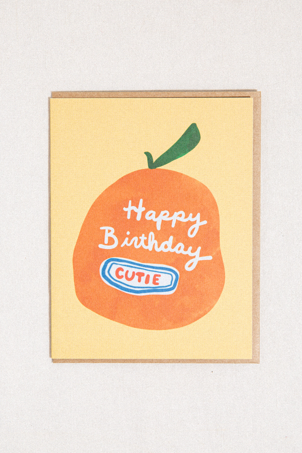 Happy Birthday Cutie Greeting Card